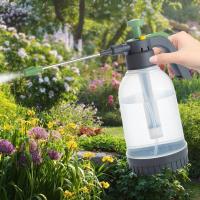 2L Jarrón De Agua Con Soplador Manual Para Jardín Herramientas De Riego Y Desinfección Juguete De Bomba De Aire Para Jardinería - details 1