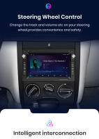 Junsun Android 13 inalámbrico CarPlay Android Auto Radio para VW Golf 4 Passat POLO Transport T5 Multivan Seat Jetta coche Multimedia navegación GPS autorradio - details 12