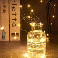 Luces De Fairy LED Con Alambre De Cobre Potenciado Por Batería Para Decoración De Habitación Jardín Bodas Fiesta Cumpleaños - details 1
