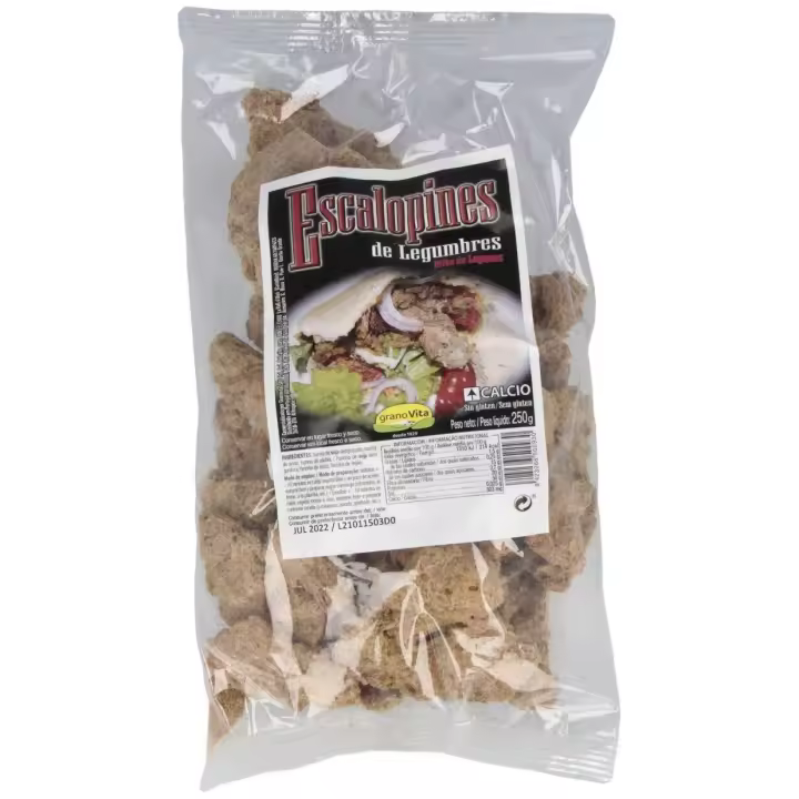 Escalopines De Soja Y Legumbres Texturizados 250 G - 1