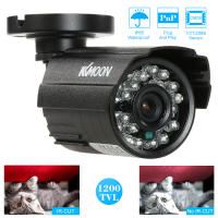Cámara Analógica Bullet 200TVL Con 24 Lámparas IR Visión Nocturna Sensor CMOS Tamaño 1/3'' IR-CUT Impermeable Para Seguridad Doméstica Sistema PAL - details 3