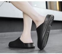 Zapatillas De Cocinero Para Hombre Antideslizantes Duraderas Impermeables EVA Confortables Para Verano Zapatos De Pareja - details 12