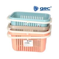 Cesta Porta Pinzas Retráctil con Asa Gsc Evolution - Material PP - Colores Surtidos - Organización Eficiente - details 0