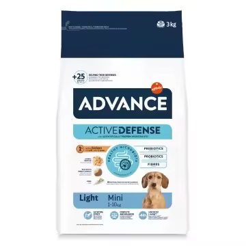 Advance - Mini Light Pollo y Arroz - 1.5kg - 1