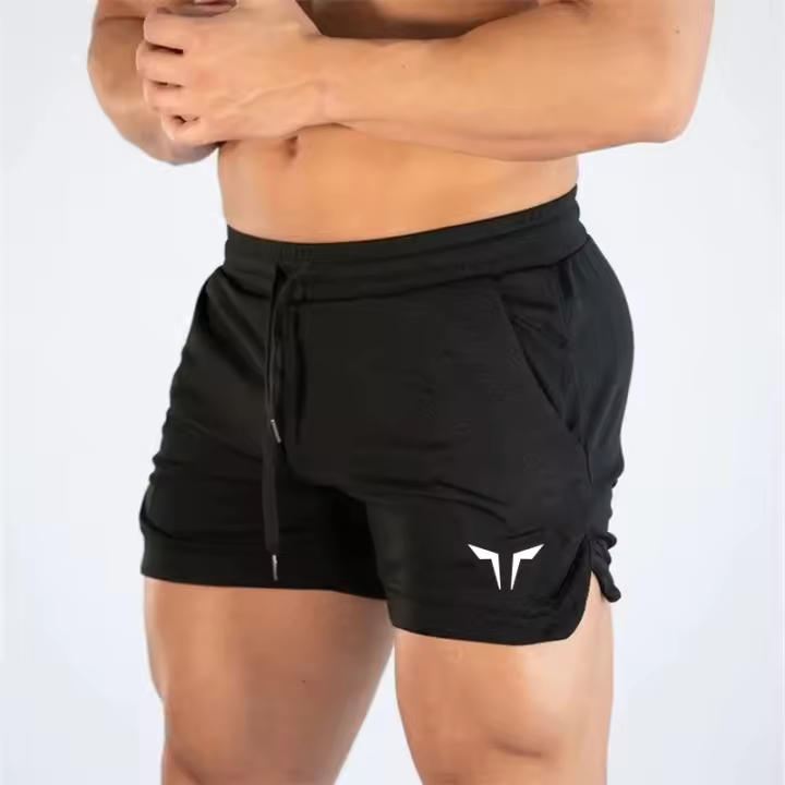 Shorts De Verano Para Hombres Fitness Running Deporte Ropa De Correr Shorts De Gimnasio Caminos Senderismo Polyester Talla True - 1