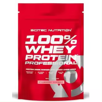 100% WHEY PROTEIN PROF. 500G FRESA - 1