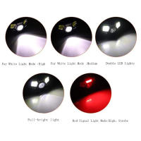 BOOIU Lámpara De Cabeza Táctica USB Recargable Impermeable Para Caza Y Pesca Sensor NVG Montado En Casco MICH Luz De Señal - details 9