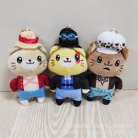 Set De 6 Muñecos De Peluche One Piece Con Pelo Corto Y Relleno De Algodón Ecológico Luffy Sanji Law Ace Kawaii Para Adultos Y Niños - details 2