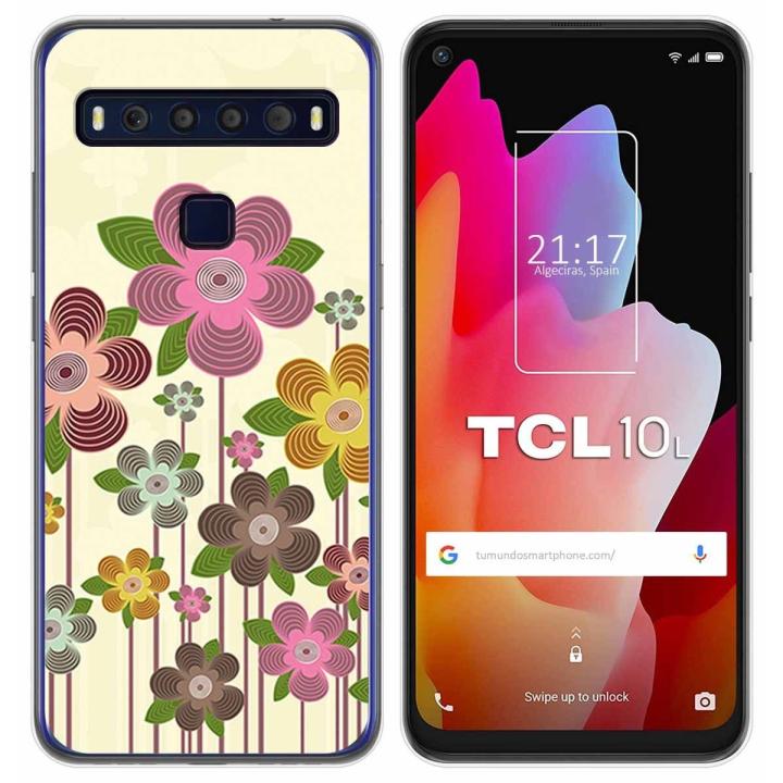 Custodia In Silicone Per TCL 403 Design Camouflage 03 Disegni