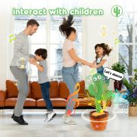 Juguete Electrónico De Espinilla Que Canturrea Y Danza Juguete De Peluche Educativo Para Niños Regalo De Cumpleaños Y Navidad - details 5