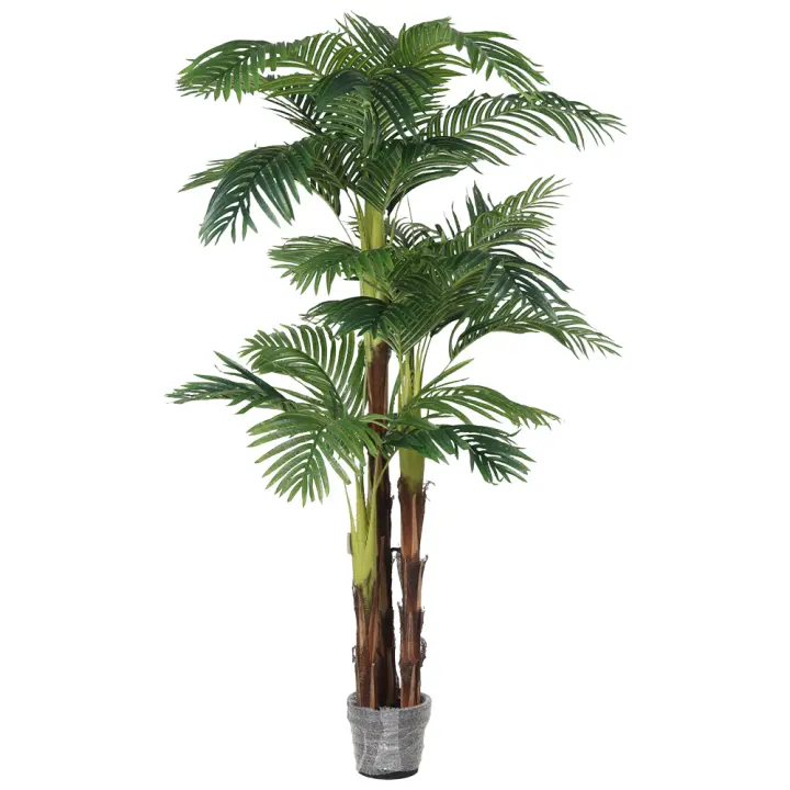 Poenia Arte Floral - Árbol Palma Areca Artificial 180cm - REF 631048 - Decoración Realista - 1