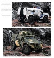 Coche De Policía SWAT a Escala 1:32 Juguete De Metal Con Función Retroalimentada Luz Y Sonido Absorción De Choque Regalo Para Niños - details 13
