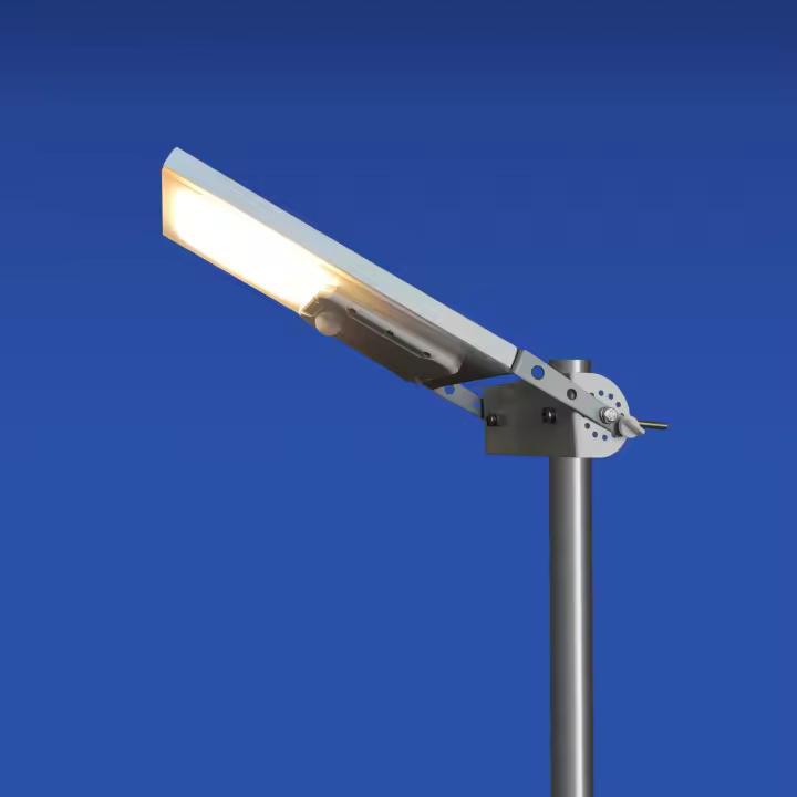 Lámpara Solar LED Exterior HEX 780X En Blanco Cálido Con Modos De Potencia Y Control Automático IP65 Para Jardín Y Calle - 1
