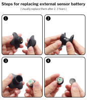 Sistema De Monitoreo De Presión De Neumáticos Para Coche Deelife TPMS Solar Control De Presión De Neumáticos Con Sensor Reemplazable Función De Medición De Temperatura Y Humedad En El Coche - details 24