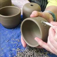 14 x herramientas de escultura de cera de acero inoxidable de doble acabado para esculpir, esculpir, esculpir arcilla y esculpir bricolaje, espátula, - details 1