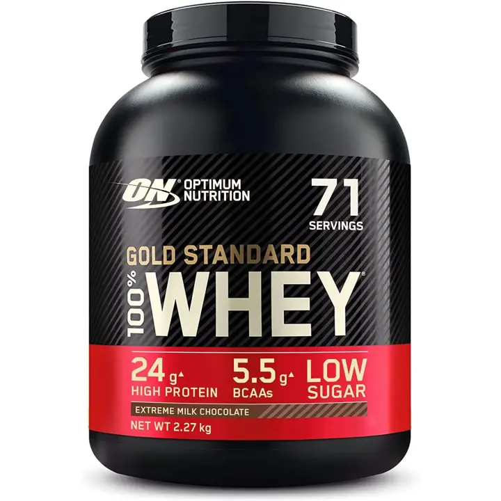 Optimum Nutrition  100% WHEY GOLD STANDARD 2,27Kg Chocolate Avellanas  Proteina degranpurezaconunacantidadreducidadegrasasehidratosdecarbono. - 1