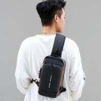 Bolsa De Pecho Para Hombre Con Cerradura De Contraseña Antirrobo Para Motociclista Deporte Al Aire Libre Correr Viaje Cruzbody - details 13