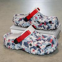 Sandalias De Verano Para Hombres Talla Grande 47 EVA Suave Y Ligera Zapatillas De Exterior Para Jardín Y Playa Clogs Plana - details 10
