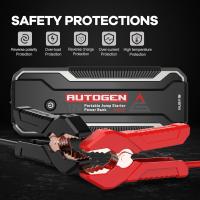 AUTOGEN Arrancador para automóvil 4000A (10.0L + Gasolina y diésel), un Kit de Refuerzo de Caja de Puentes de batería portátil de 12V para automóviles, SUV y Camiones Envió 24Horas - details 4