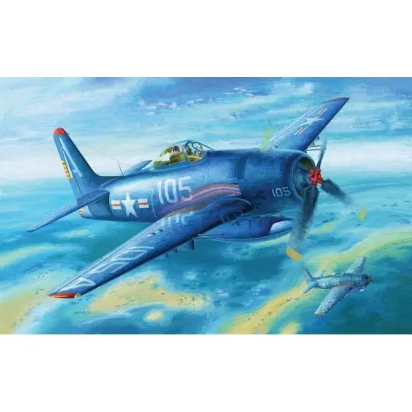 TROMPETER 02248 F8F-2 BEARCAT 1/32 - 1