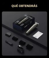 ENCHEN BEARDO Afeitadora Eléctrica Para Hombres Multiusos Corte De Cabello Y Cuerpo Trimmer Facial Con Bloqueo De Seguridad 4 Boquillas Tipo-C Recargable - details 12