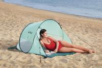 Tienda Polyester Fibra de Vidrio UPF 80+ 200x120x90 cm Camping y Playa Tienda de campaña ligero 1.1kgs resistencia al agua - details 6