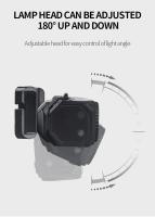 Linterna Frontal LED Mini Con Sensor De Movimiento Recargable Por USB Y Sensor Magnético Para Camping Y Pesca Con Clip De Seguridad - details 13