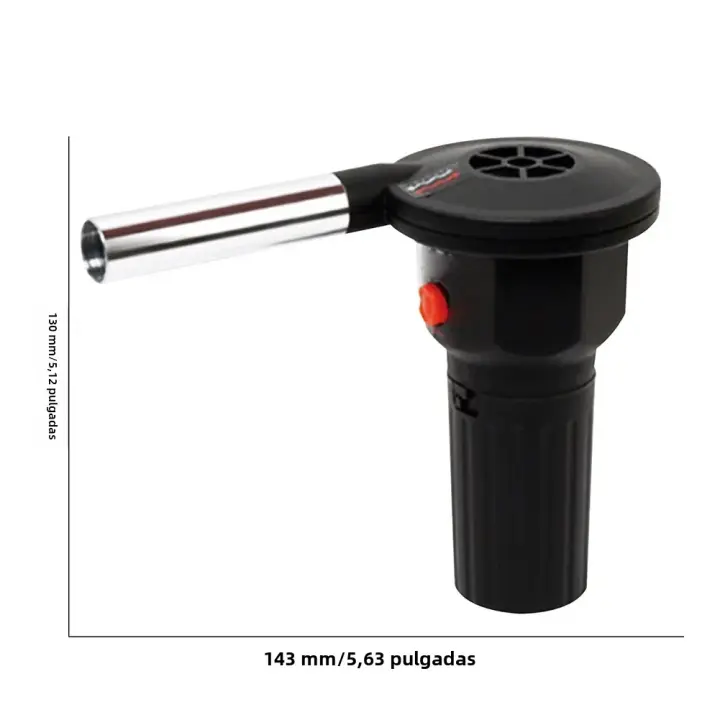 Aluminio Soplador De Aire Eléctrico Para Barbacoa Herramienta Portátil Para Parrilla Picnic Camping Resistentes Al Calor - 1