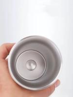 Taza De Té De Goura Natural Mate Doble Aislamiento Con Bombilla Juego De Taza De Té De Acero Inoxidable Ecológico 240ML - details 5