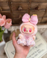 Muñeca De Vinilo Labubu 2.0 Sentada 15cm Ropa De Cumpleaños Regalo Para Princesa Macaroon 17cm Juguete Para Adolescentes Masculinos Y Femeninos - details 12