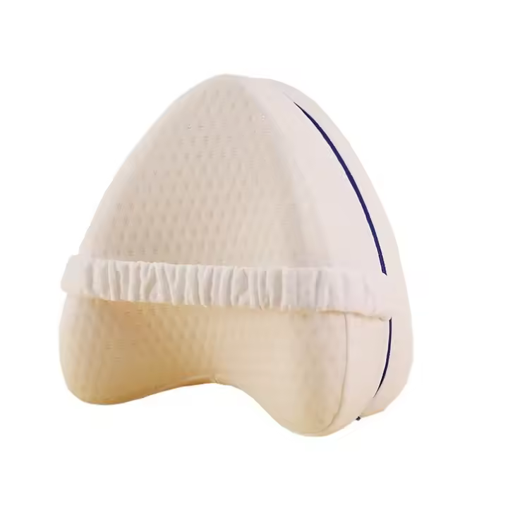 Almohada para piernas en forma de corazón espuma con memoria en forma de corazón rebote lento almohada para dormir embarazada almohada para dormir de lado - 1