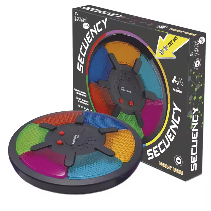 Tachan. Juego de memoria Secuency con luz y sonido. regalo para niños y niñas +6 años (Cpa ToyGroup. 7408YZ32460) - 1