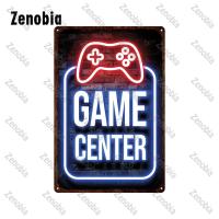 Tin Sign De Metal Video Games Decoración Para La Habitación Del Juego Zona Gamer Placa De Hierro Decorativa Rectangular - details 28