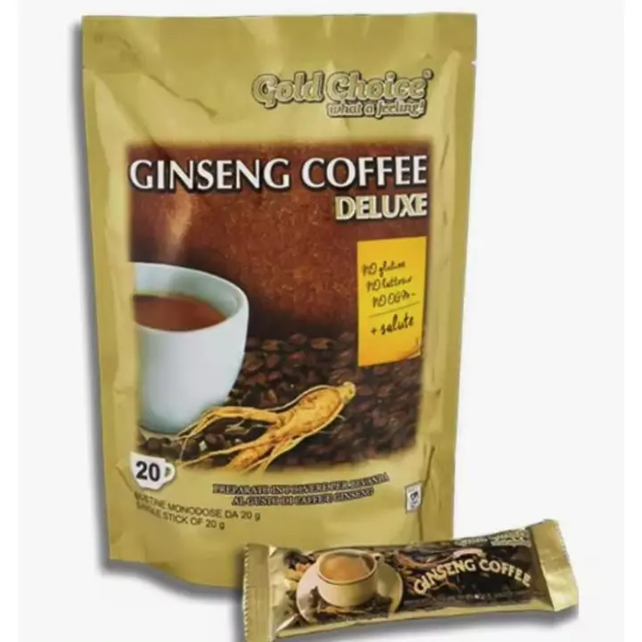 Café Soluble Al Ginseng Ginseng Coffee Deluxe - 20 Stick de 20g - 1