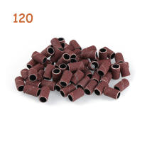 Set De 100 Piezas De Banda De Pulido Para Máquina De Manicura Eléctrica 240/180/150/120/80/60 Grit Herramienta De Pedicura Para Broca De Uñas - details 5