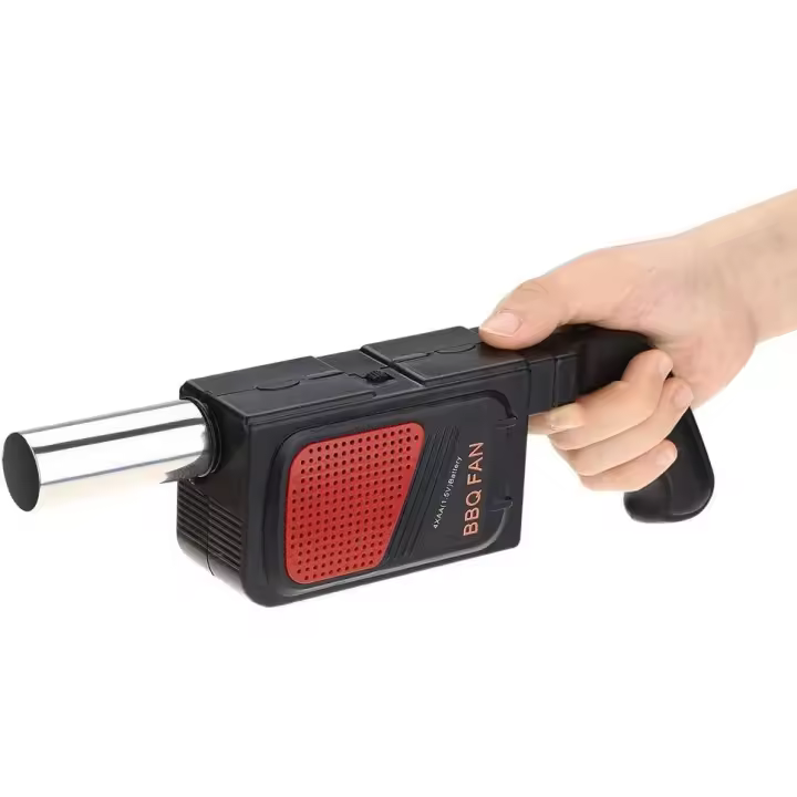 Ventilador eléctrico, activador de parrilla de camping. - 1