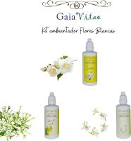 Gaiavitae® kit Ambientador hogar Flores Blancas  Galán de Noche, Azahar y Jazmín  Difusor con Varillas, Spray y Botellita para Coche  Ambientadores de hogar duraderos  Ambientador liquido - details 1