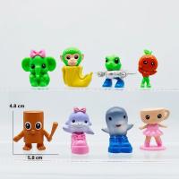 8pcs/Set Figuras De Acción PVC Mini Tung Tung Sahur Modelo Italiano Brainrot Juguete Para Adolescentes Y Adultos - details 2
