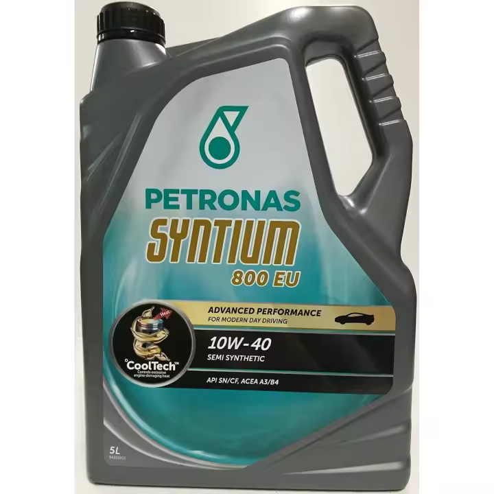 Aceite de Motor Petronas Syntium 800 EU 10W40 5 Litros - Protección del Motor coches - 1