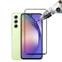 Protector De Pantalla De Vidrio Templado 4en1 Para Samsung Galaxy A54 A34 A14 A53 5G A12 A13 A32 4G A52s A52 A33 - Anti-Arrugas Resistente Al Agua - details 2