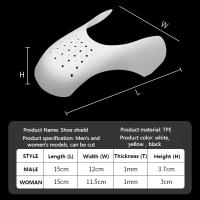 4Pcs Protección De Pliegues Para Zapatos Capa De Soporte Antigolpes Para Dedos De Suela Ligera Manteniendo Protector De Zapatillas - details 6