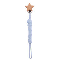 Cadena De Chupete Para Bebé Con Clip De Seguridad En Silicona Juguetes De Mordedor Para Dientes Próximos Cadena De Chupete Integrada Regalo Para Bebé - details 9