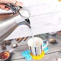 KEMORELA Termo De Acero Inoxidable 1.0L Para Agua Caliente Y Fría Hervidor De Agua Aislado Con Botón Para Mantener Caliente Café Té - details 6