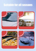 Cubierta De Parabrisas Para Coche Impermeable Anti Hielo Magnética Protectora Contra Nieve Y Sol Pieza CHYIEER B2835 - details 8