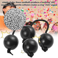2 Pcs Instrumentos Musicales De Percusión Africano Rhythms Aslatua Shakers Bolas De Arena Para Principiantes Y Fiestas - details 7