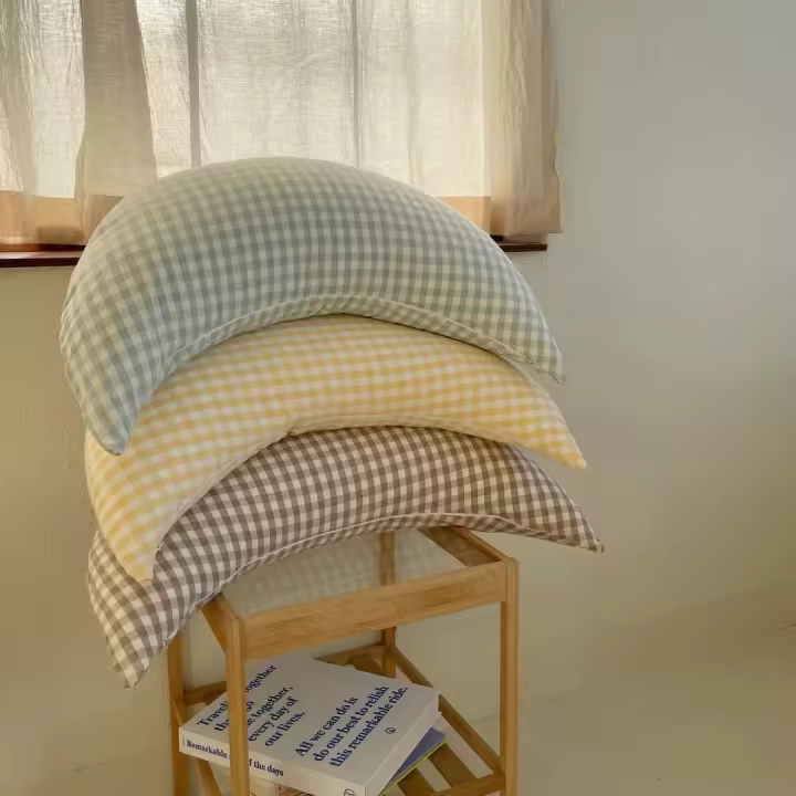 Almohada para dormir para bebés, almohada para niños, cojín de verano para recién nacidos, almohada linda de algodón puro para niñas - 1