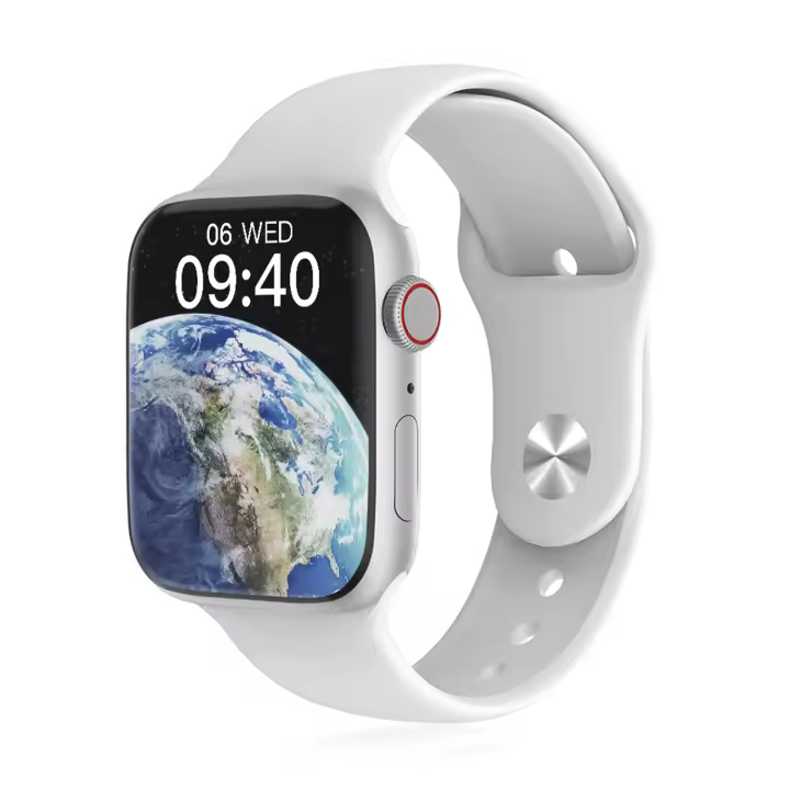 DAM. Smartwatch W29 Max con pantalla de 2.1 y modo always on. Medición cardiaco 24h, O2 en sangre, Termómetro corporal,notificaciones de Apps. 4,8x1,1x3,9cm - 1