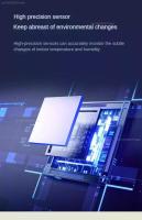 Termómetro Y Higrómetro Inteligente Xiaomi MiaoMiaoCe Estación Meteorológica Digital Multifuncional Con Reloj Sensor Para El Hogar - details 3