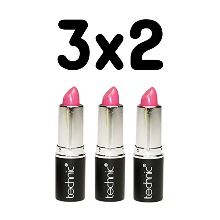 PROMOCIÓN 3 X 2 TECHNIC BARRA LABIAL CON VITAMINA E  FUCHSIA ROSE Ref. 29603 - 1