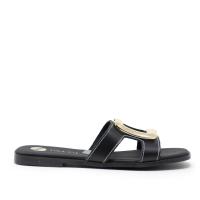 TINA KIZ 5565 NEGRO Sandalias planas de Mujer 35145 25V PALA NEGRO - details 3